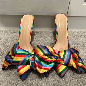 Brand New Rainbow Mules by PINK ELEPHANT!